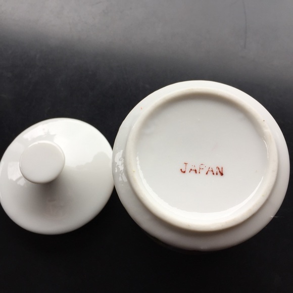 Vintage 1970s cream & sugar set - Picture 12 of 14